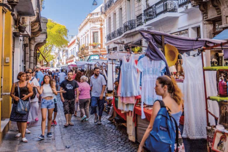 Barrio porteño de San Telmo 