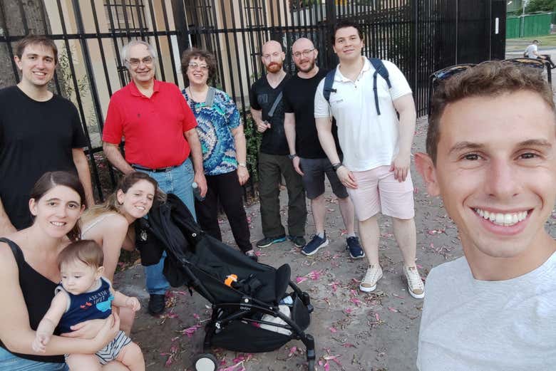 Aproveitando o tour pelo passado judaico de Buenos Aires