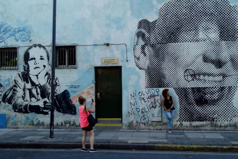 Graffiti en Barracas
