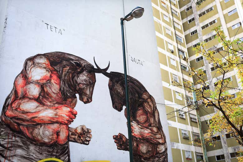 Some of the art in Buenos Aires