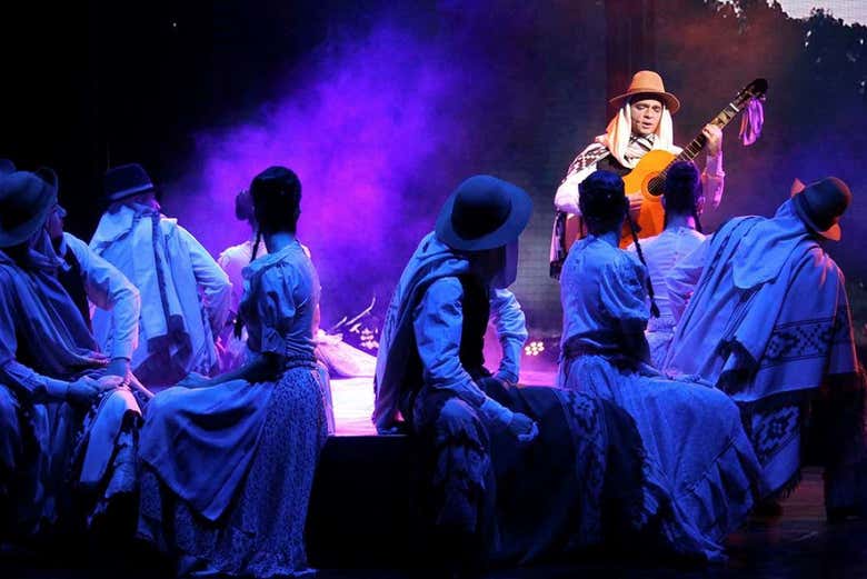 Um dos melhores momentos do show