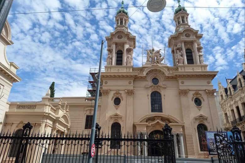 Una de las iglesias del barrio de San Telmo