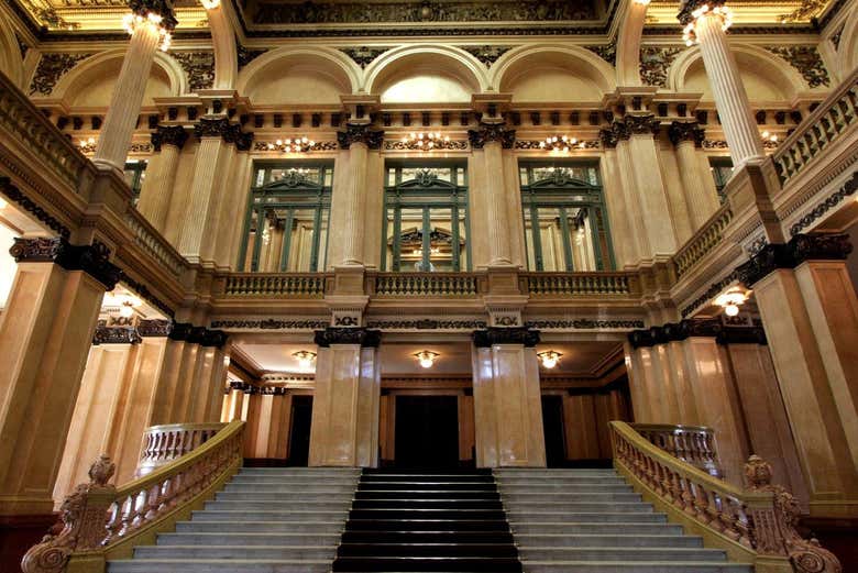 Interior do teatro