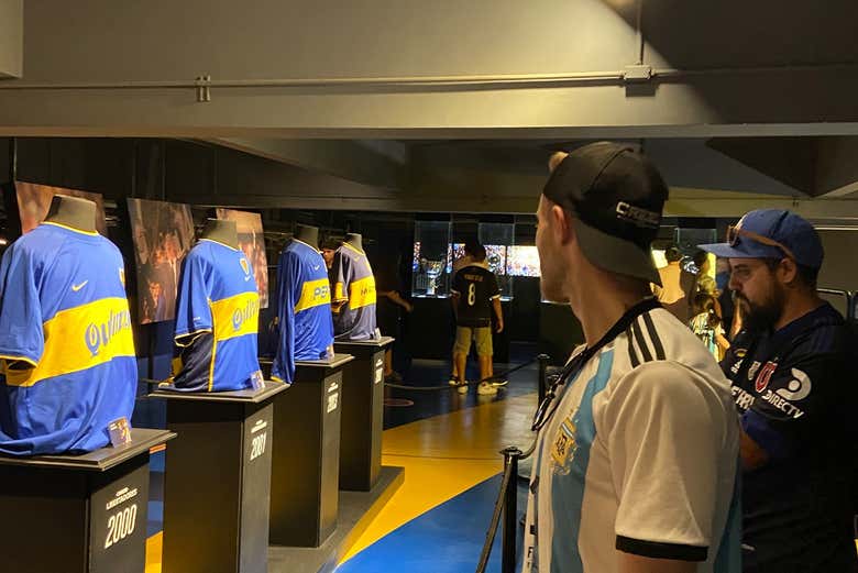 Boca Juniors stadium museum