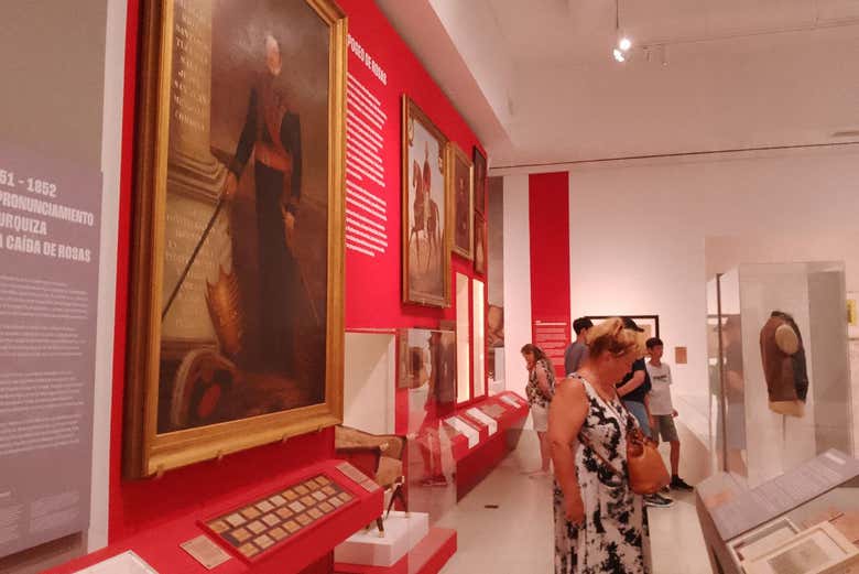 Una delle sale del Museo Storico Nazionale