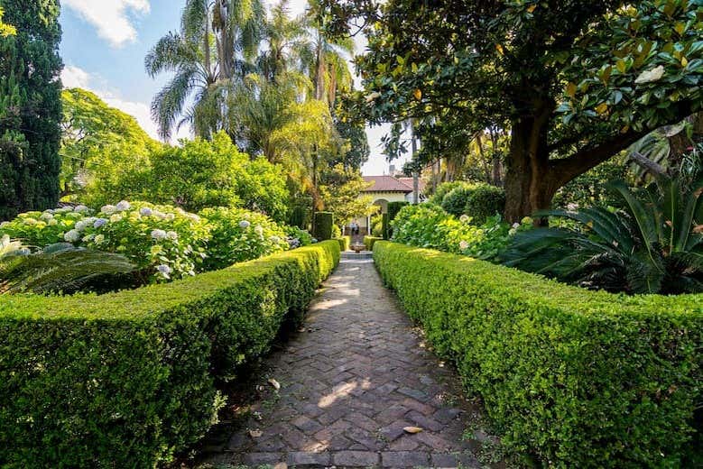 Jardins do Museu de Arte Enrique Larreta