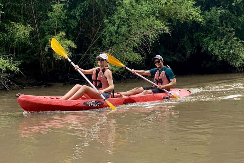 Profitez de la balade en kayak