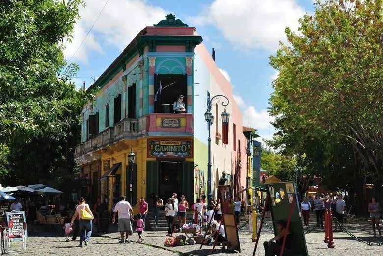 Le Caminito, une des rues les plus célèbres de Buenos Aires