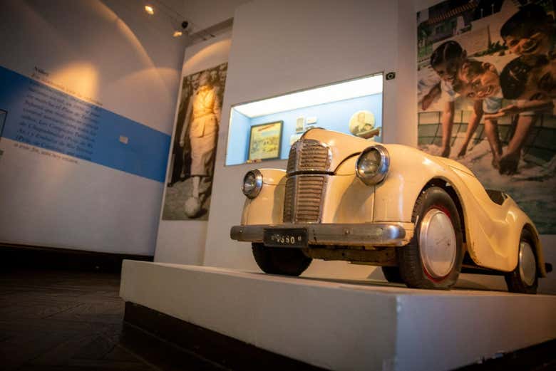 El museo exhibe objetos originales de Eva Perón