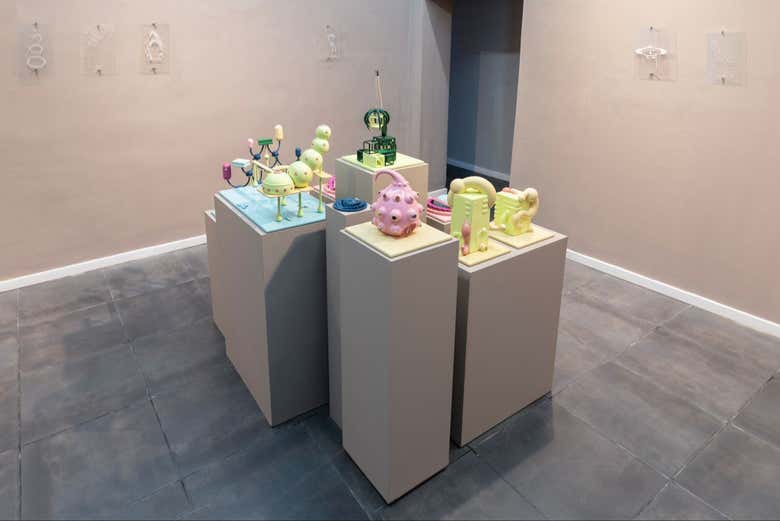 Una obra en Fundación El Mirador