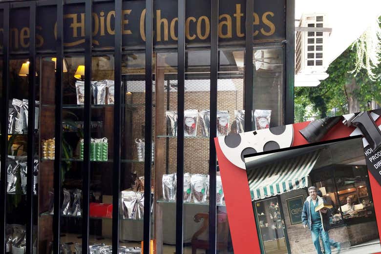 Pasticceria che compare nel film Nove Regine