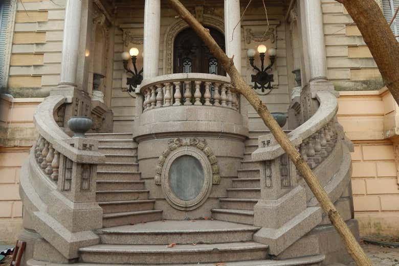 Escalier du Palacio Ceci