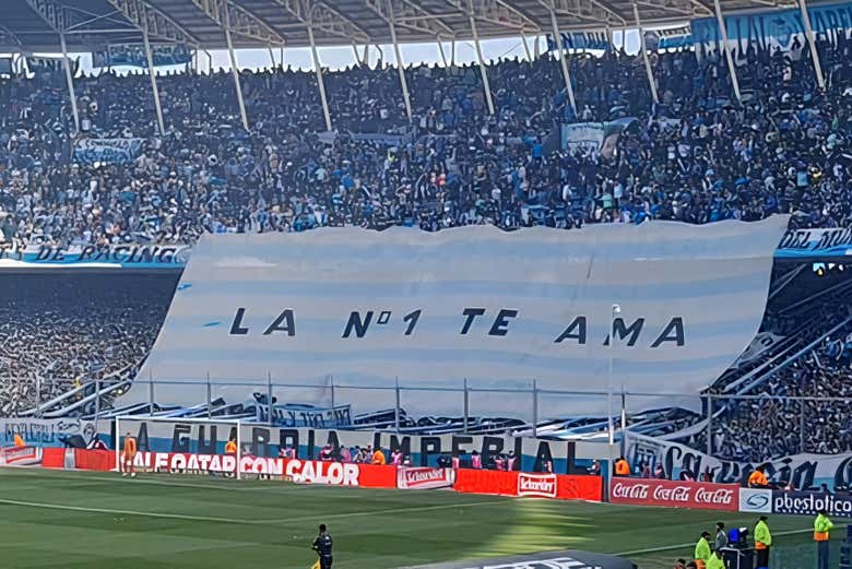 La afición del Racing Club es muy fiel
