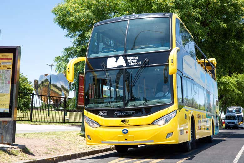 L'autobus turistico a due piani