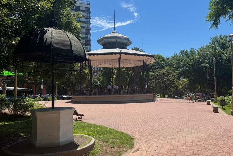 Quiosco del parque de Belgrano