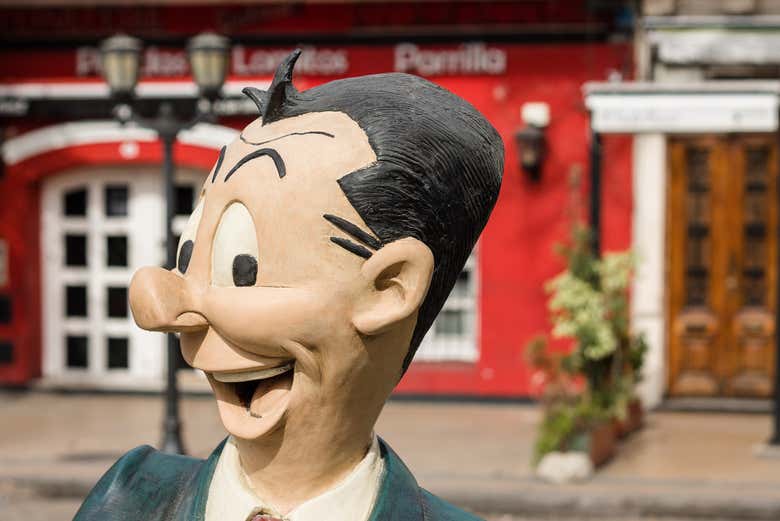 Recorriendo el Paseo de la Historieta