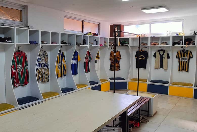 Vestuario del Club Sportivo Dock Sud