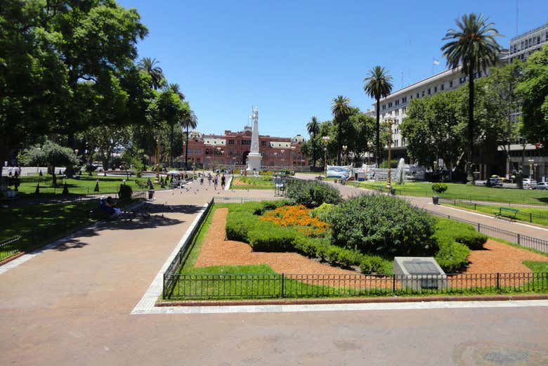 The famous Casa Rosada