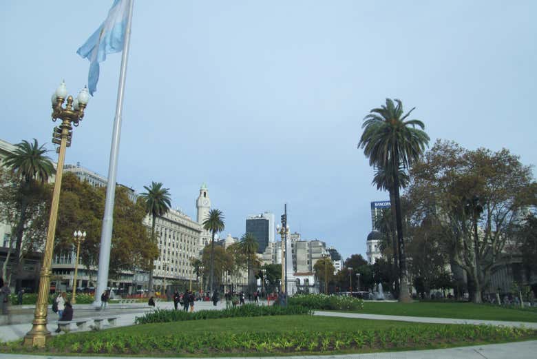 Scorcio di Plaza de Mayo