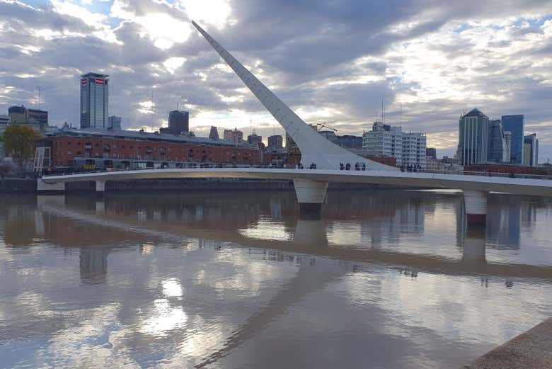 Puente de la Mujer à Buenos Aires