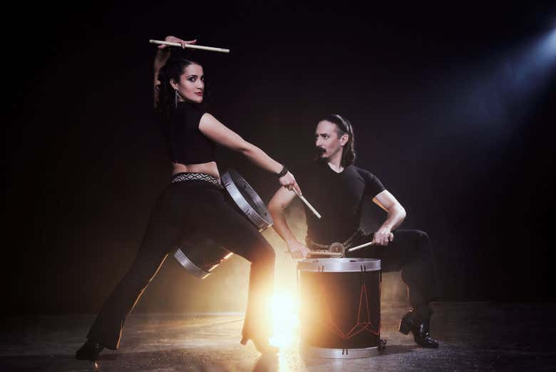 Escuntando a boa música do Madero Tango