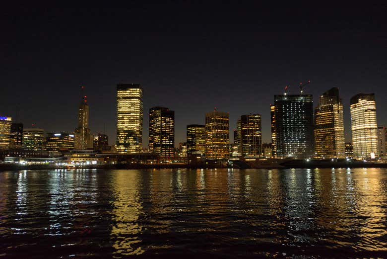 Skyline de Buenos Aires à noite