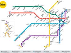 Buenos Aires Subte Map
