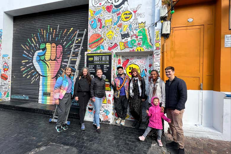 Desfrutando do tour por Buenos Aires