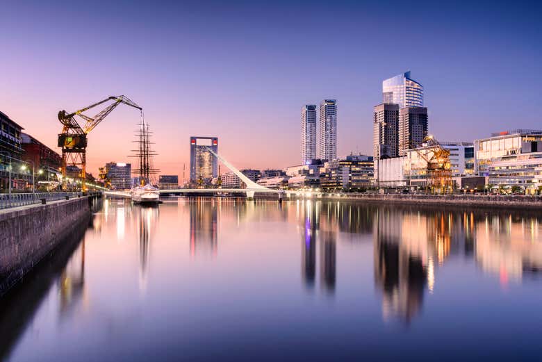 Ponte da Mulher em Puerto Madero