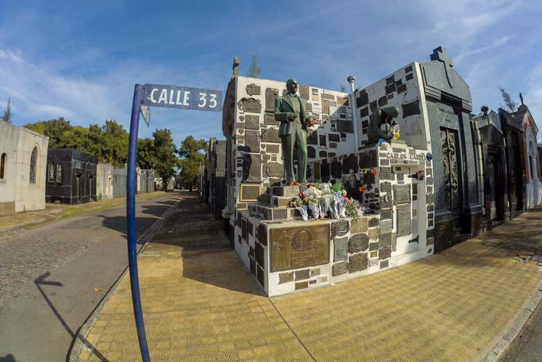 Túmulo de Gardel na Chacarita