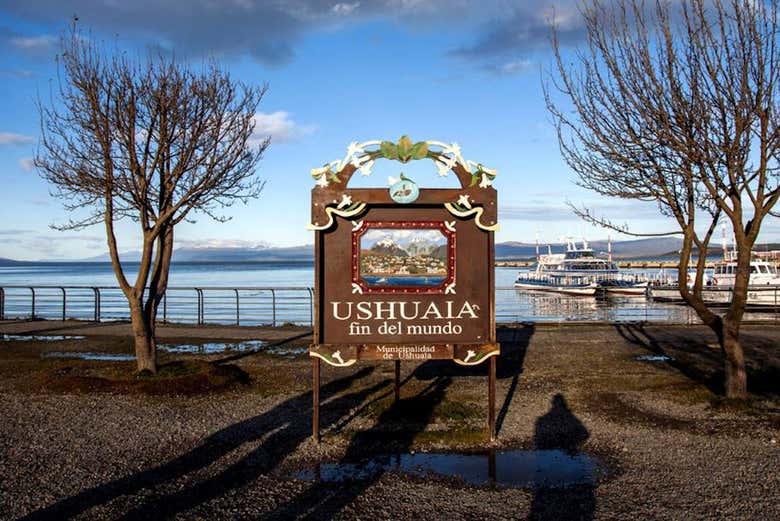 L'entrée d'Ushuaïa