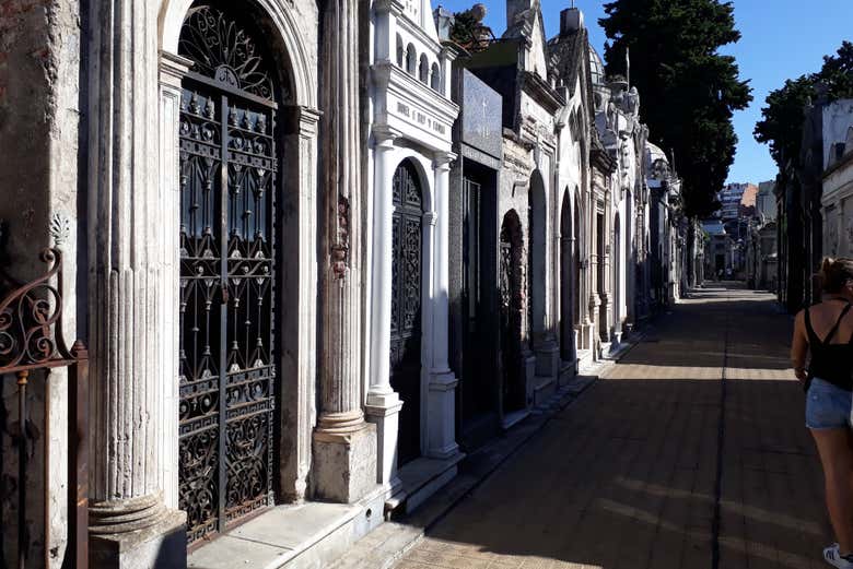 Visitando il Cimitero de la Recoleta