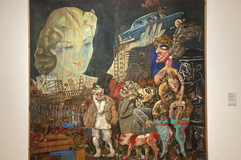 Uno dei pezzi esposti al MALBA
