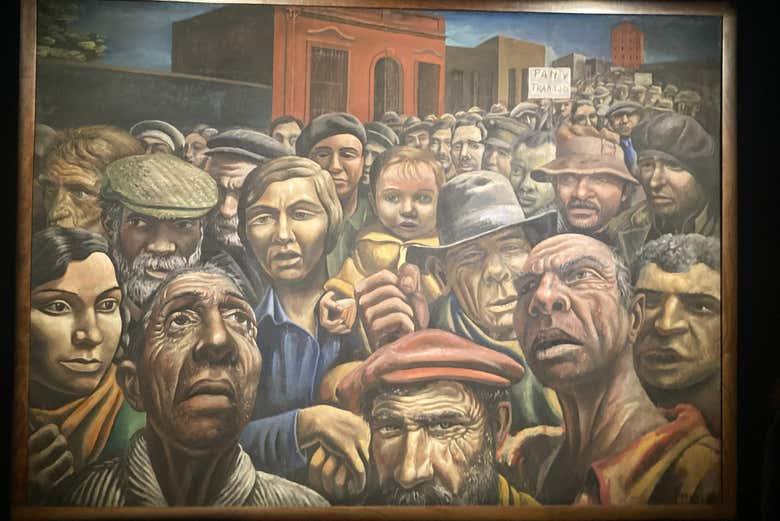 Opera di Antonio Berni, Manifestación