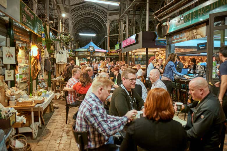 Visitando o Mercado de San Telmo