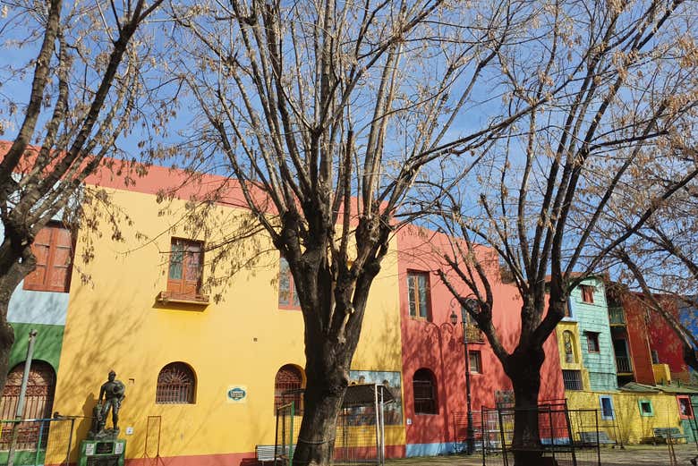 Admirez La Boca et ses couleurs