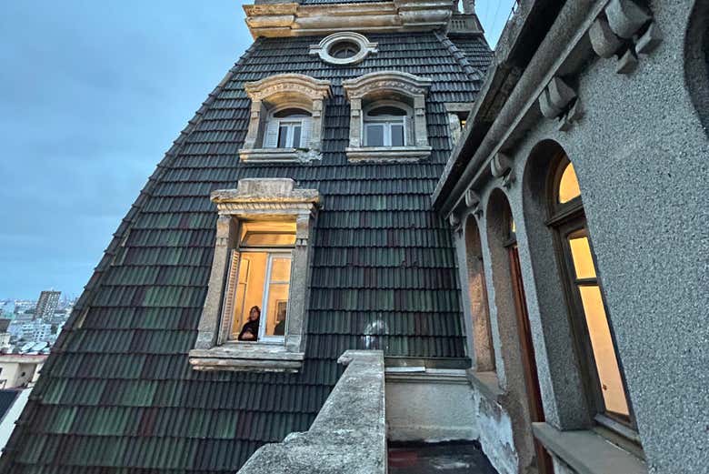 La vue depuis le dôme