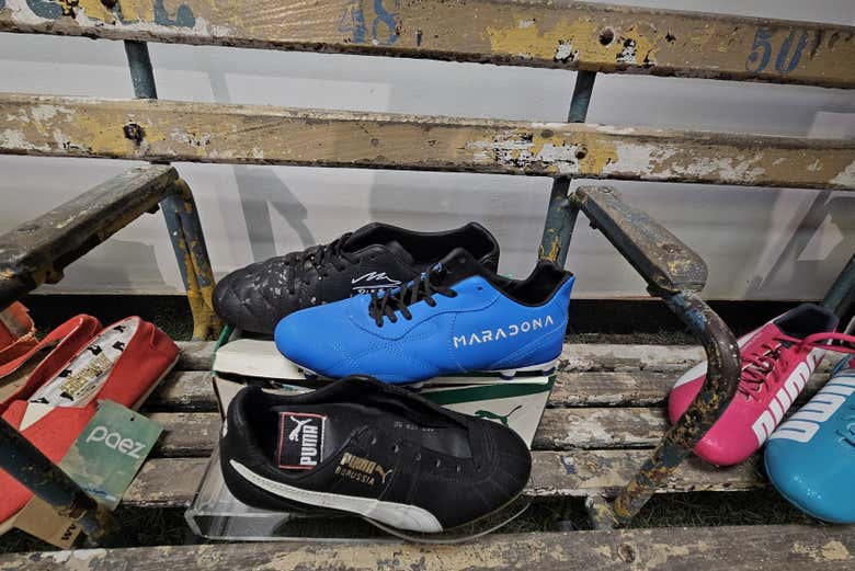 See the shoes important soccer players once wore