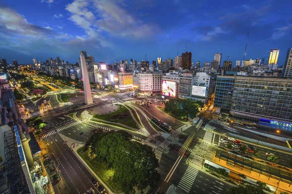 Tour noturno por Buenos Aires