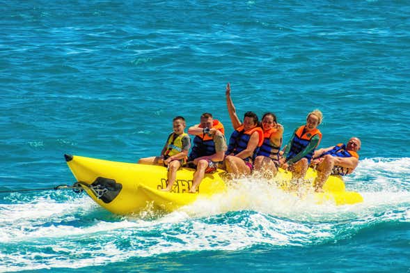 Banana boat, jet ski e caiaque em Cabra Corral