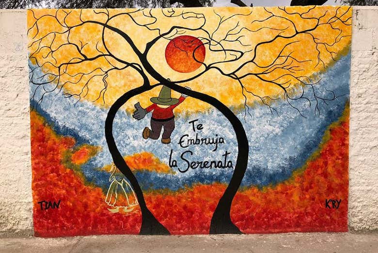 Fresque de street art