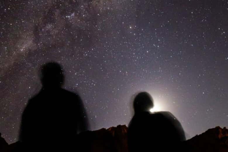 Disfrutando de las estrellas en la Quebrada de las Conchas
