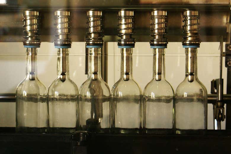 Garrafas de vinho