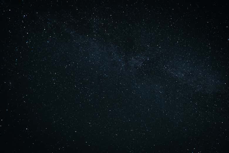 Un cielo completamente estrellado