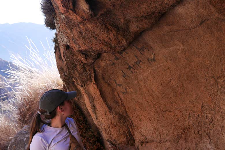 Veremos las pinturas rupestres de Cafayate