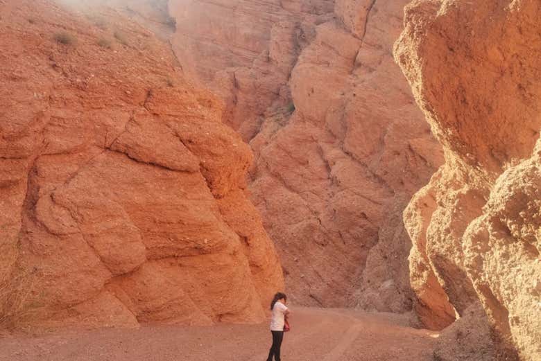 El Cajoncillo, un espectacular cañón natural de Cafayate
