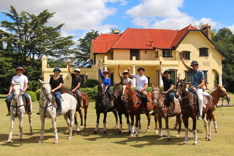 Percorso equestre all'Estancia Villa María