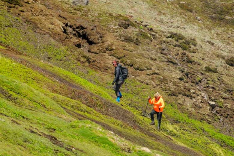 Hike through beautiful landscapes