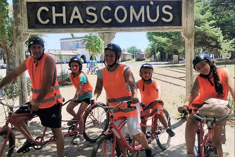 Chascomús es una localidad ideal para recorrerla en bicicleta