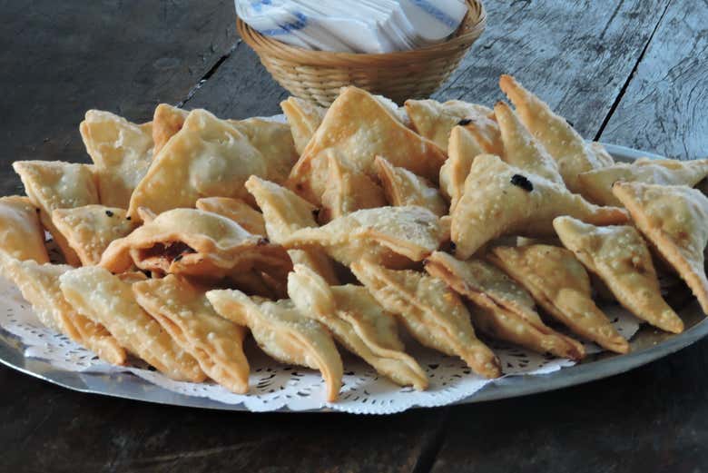 Disfrutaréis de unas suculentas empanadas